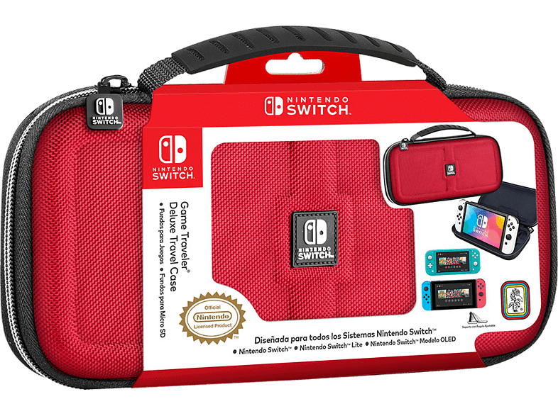 Ardistel Game Traveler case NNS30R Para Nintendo Switch Rojo