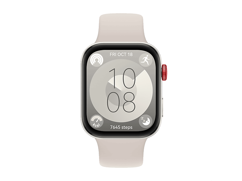 Huawei Watch Fit 3 Batería hasta 10 días 20 mm Pantalla AMOLED 1.82 Fluoroelastómero Blanco