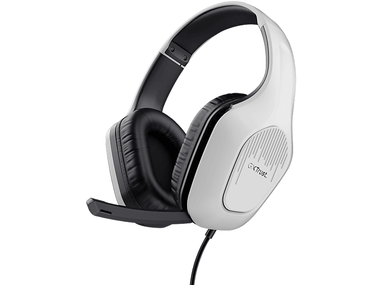 Trust GXT 415W Zirox Con Cable Circumaurales Winning White