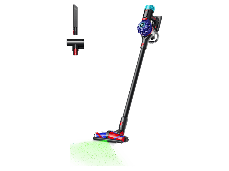 Dyson V10 Konical™ Potencia succión 150 AW Autonomía 60 min Accesorios Negro