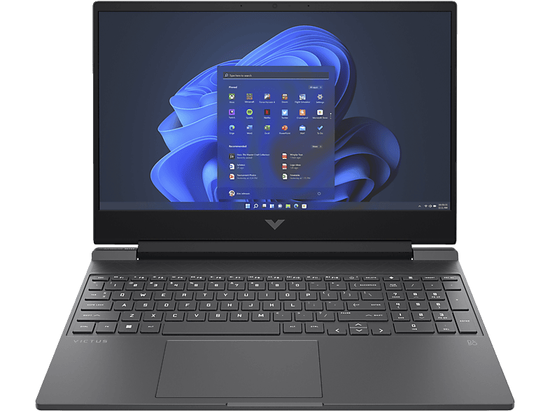 HP Victus 15-fa1021ns 15.6 Full HD Intel® Core™ i5-12450H 16GB RAM 512GB SSD Gráficos RTX™ 4050 Windows 11 H Plata mica