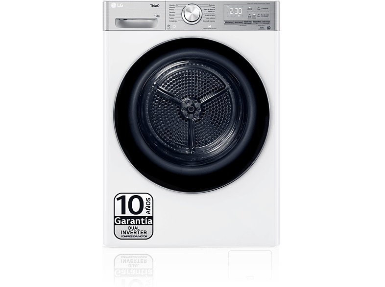 LG RH10V9AV2WR 10 kg 14 programas Display LED Dual Inverter Compressor™ Eco Hybrid™ Blanco