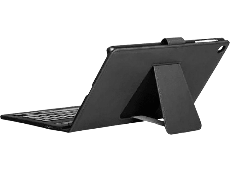 Silver HT 2022 Para Samsung Galaxy Tab A8 10.4'' Teclado Bluetooth Negro