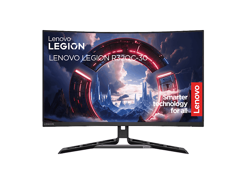 Lenovo Legion R32qc-30 31.5 QHD 0.5 ms 180 Hz HDMI Altavoces integrados Negro