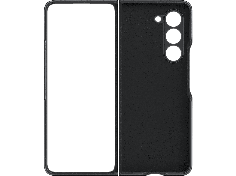 Samsung Funda de ecopiel para Samsung Galaxy Z Fold5 Grafito