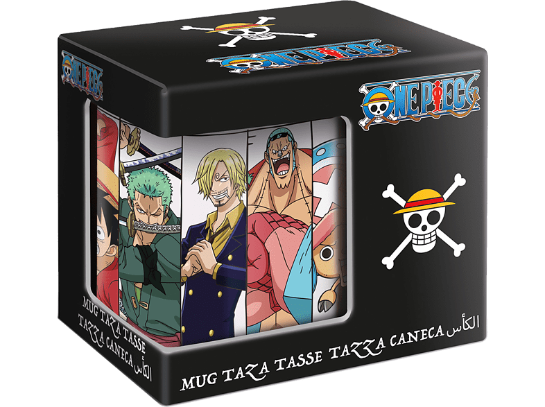 Sherwood One Piece Crew Battle 325 ml Capacidad Con Asa Cerámica Multicolor