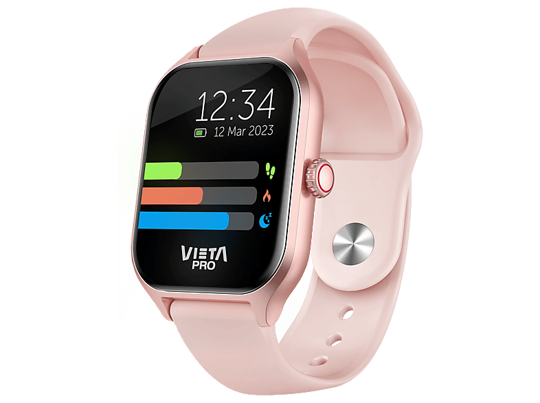 Vieta Pro Go 2  Carga Magnética IP67 Monitor de sueño Autonomía 7 días  Rosa
