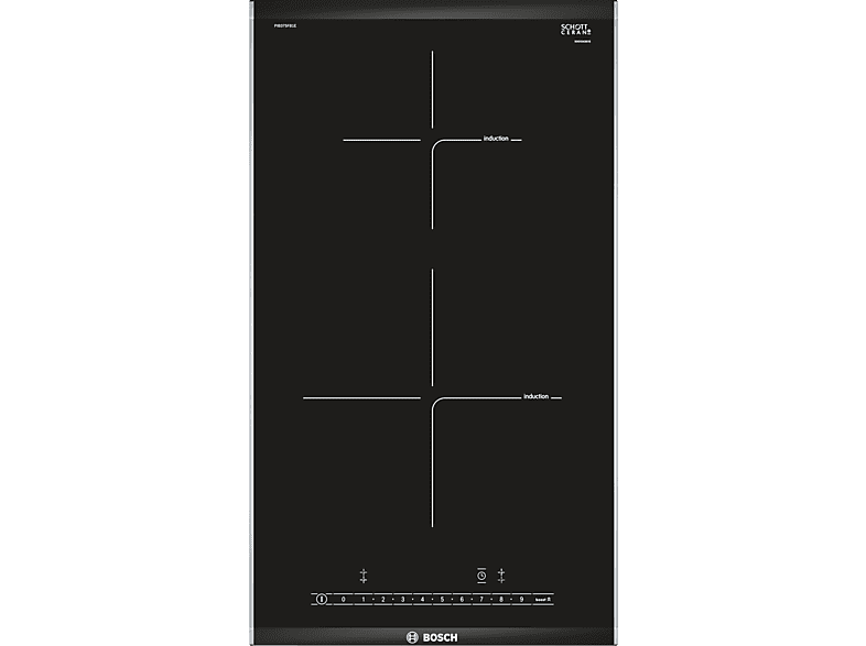 Bosch PIB375FB1E 2 zonas Inducción 21 cm Negro