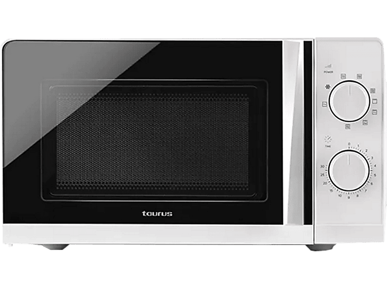 Taurus Ready 700W 9 niveles 20L Blanco/Negro