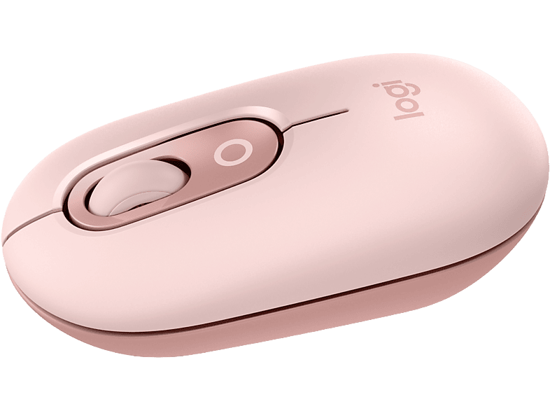 Logitech Pop 4000 ppp Easy-Switch Bluetooth SmartWheel Botones personalizables Tecnología Silent Touch PC-Mac Rosa