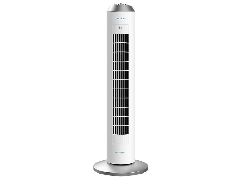 Cecotec EnergySilence 8090 Skyline 60W Oscilación automática 3 velocidades Temporizador 2h Asa Base estable Blanco