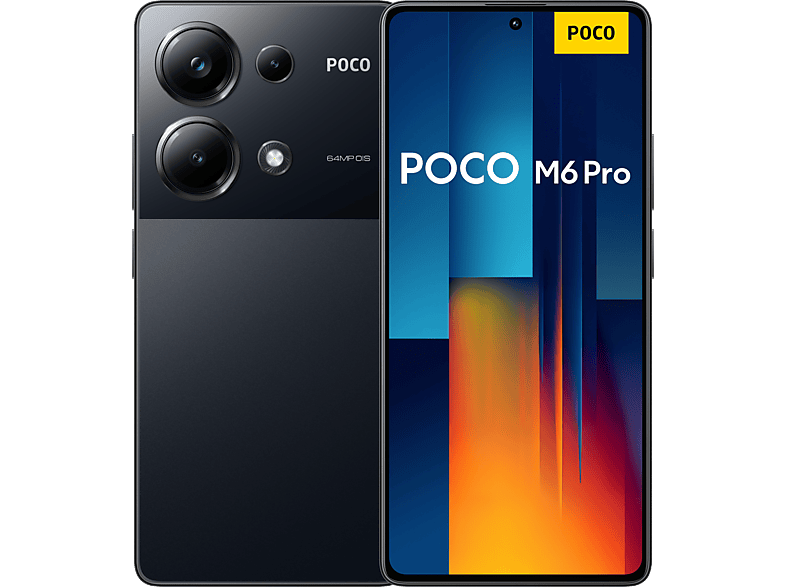 Poco M6 Pro Negro 256GB 8GB RAM 6.67 Full HD+ MediaTek Helio G99 Ultra 5000 mAh Android