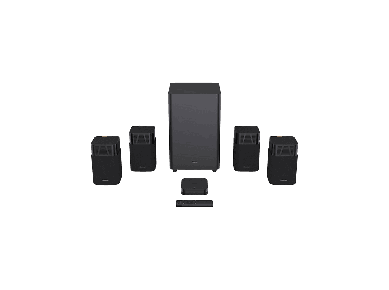 Hisense HT Saturn 4.12. Dolby Atmos Subwoofer Inalámbrico 480 W Negro