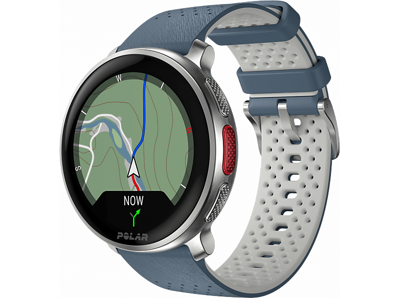 Polar Vantage V3 Azul 22 mm 1.39 AMOLED GPS EGC en la muñeca