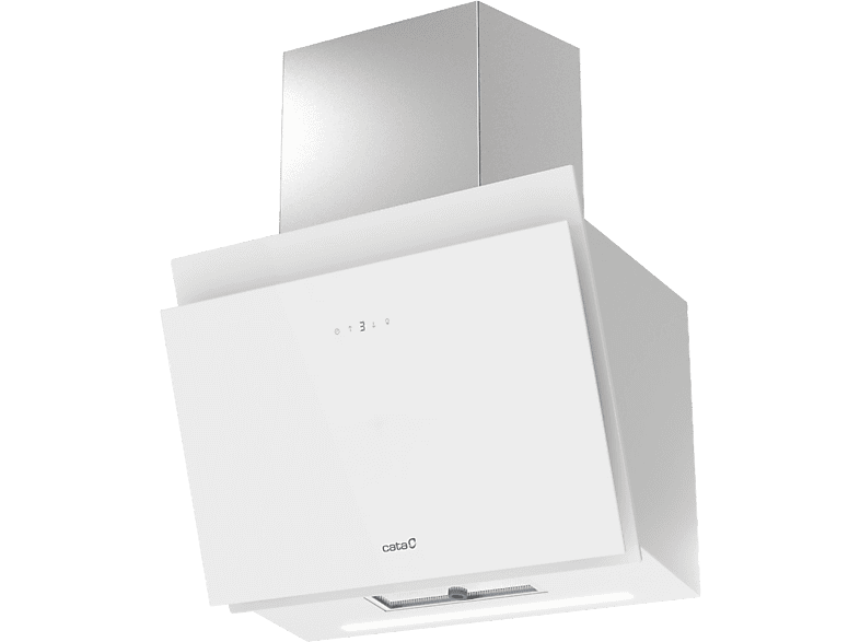 Cata THALASSA PRO 600GWH 6 Niveles de Extracción 842 m³/h 60 cm Ancho Tira LED Temporizador Blanco