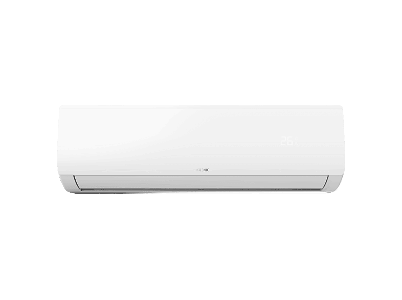 KOENIC KAC 12026 ES IDP Split 3400 W frío 3420 W calor 550 m³/h R32 Silencioso Eficiencia EER 6.1 Blanco