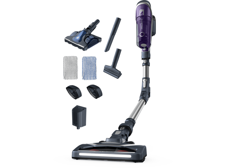 Rowenta RH9681WO X-Force Flex 8.60 22 V 0.55 l Cabezal Aqua Autonomía 45 min Púrpura