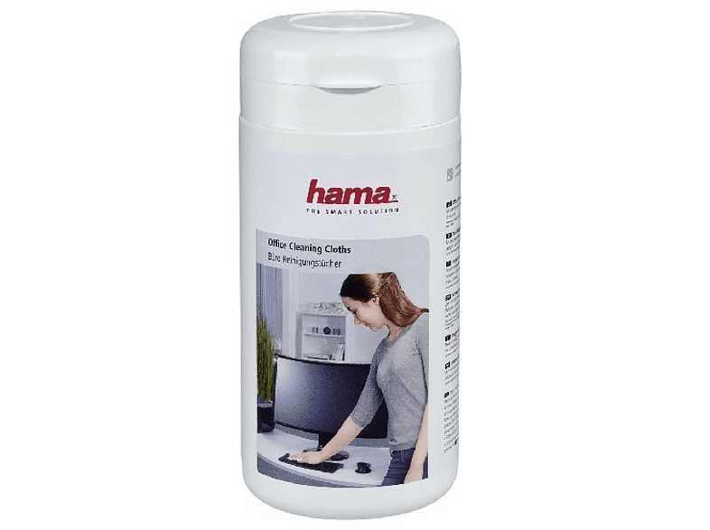 Hama Toallitas húmedas 100 unidades Blanco