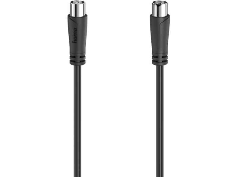 Hama 00205052 Coaxial 90 dB 1.5 m Negro