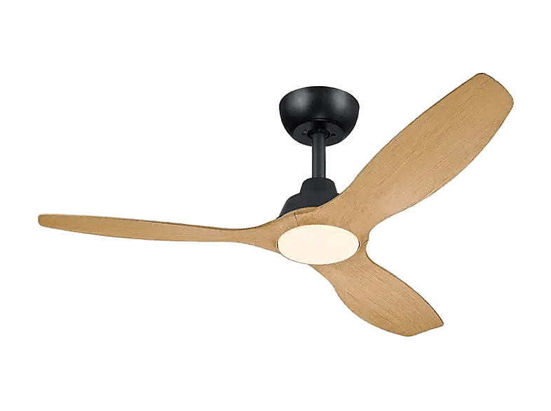 Philips Olas 59 W 6 Velocidades 132 cm 2650 lúmenes regulables Mando a distancia Negro/Madera