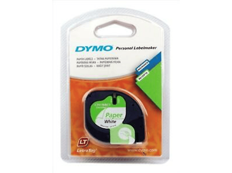 Dymo S0721510 12 mm x 4 m Blanco y negro