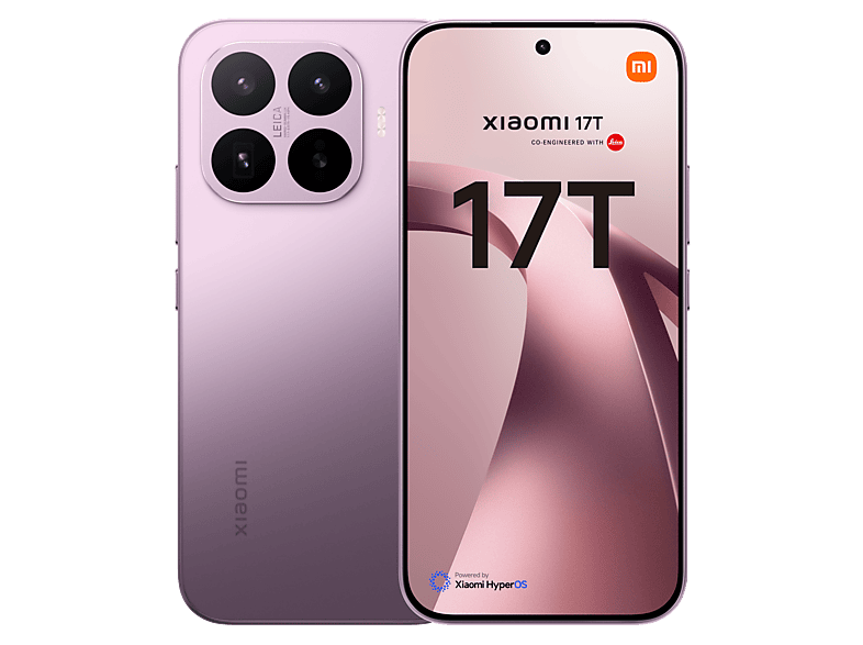 Xiaomi 17T Morado 256GB 12GB RAM 6.59 POLED MediaTek Dimensity 8500 - Ultra de 4 nm 6500mAh