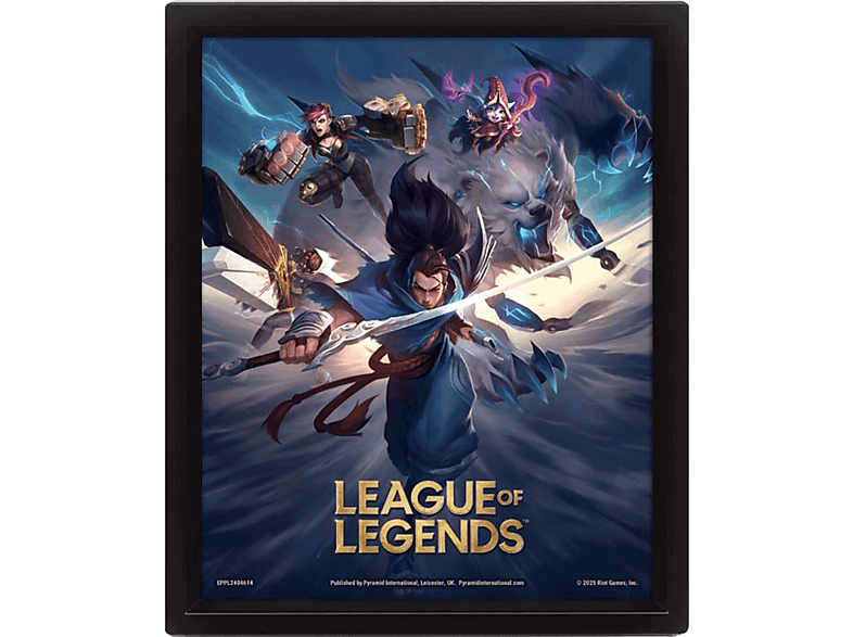 Sherwood League Of Legends Enmarcado Licencia oficial League Of Legends
