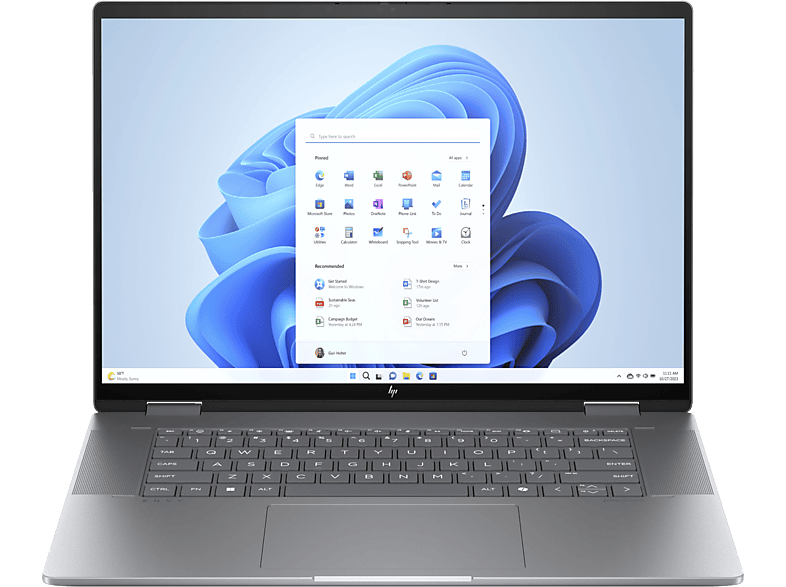 HP Envy x360 2-in-1 16-ad0002ns 16 2.8K AMD Ryzen™ 7 8840HS 16GB RAM 1TB SSD Gráficos AMD Radeon™ Windows 11 H Plata