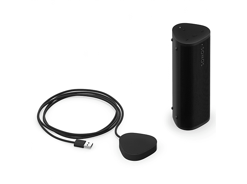 Sonos Roam 2 15 W Inalámbrico 10 h de Autonomía IP67 Control por voz Botones táctiles Negro