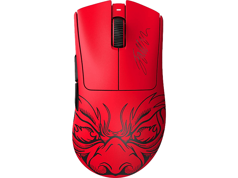 Razer DeathAdder V3 Pro Faker Edition Cableado e inalámbrico  Sensor óptico Focus Pro 30K 5 teclas programables Rojo