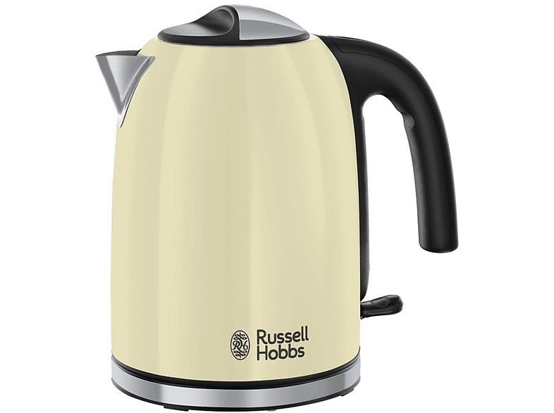 Russell Hobbs Classic Cream Colours Plus+ 2400W 1.7 L Filtro lavable Base
