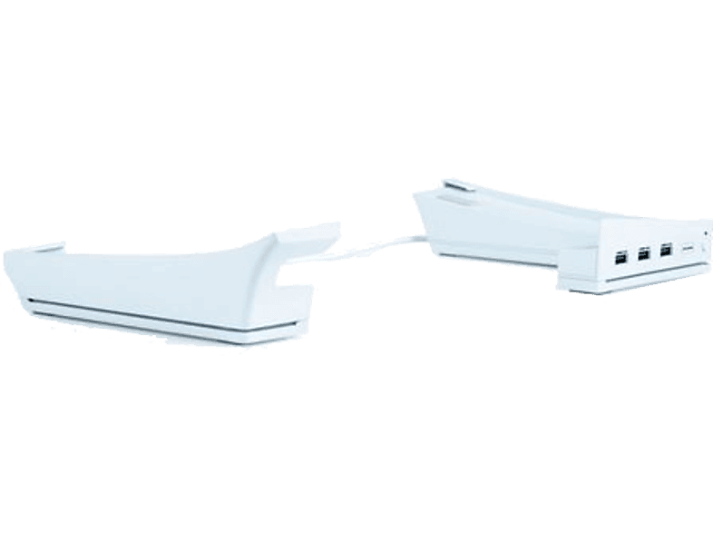 Nacon PS5SHORIZSTAND 3 puertos USB-A Efectos de luz RGB Blanco