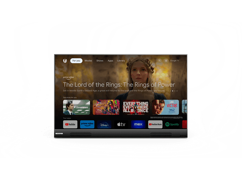 Peaq PTV 32GH-5023C-B Portátil DLED HD-ready HDMI 1.4 Servicios streaming Negro