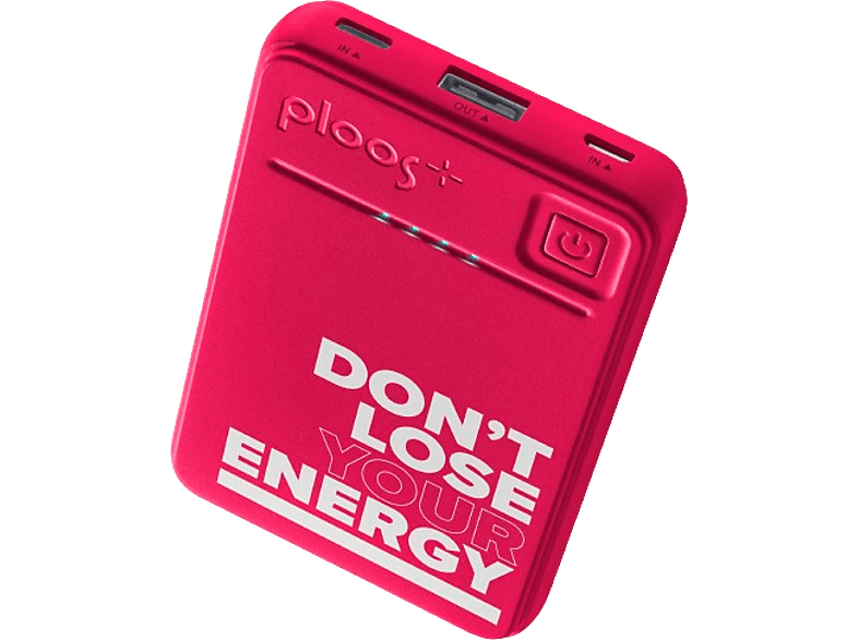 CellularLine POWERBANK5000 5000 mAh  Múltiples dispositivos Universal 10 W USB-C / MicroUSB Rojo