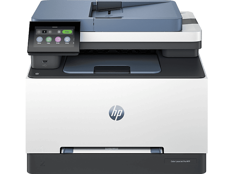 HP LaserJet Pro 3302fdw Láser,Color Wi-Fi Impresión a doble cara Pantalla táctil CGD Wolf Pro Security Gris