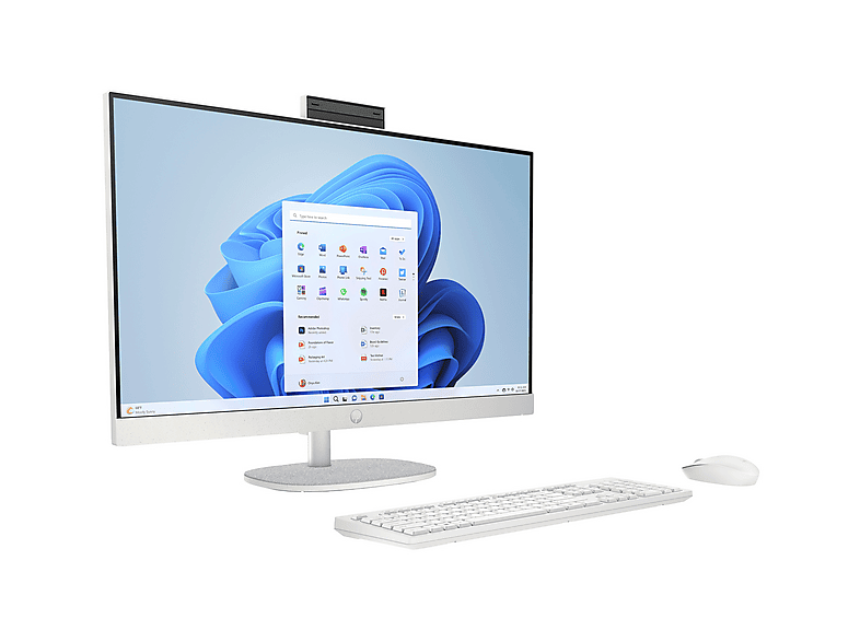 All-in-One HP 24-cr2000ns 23,8 Full HD Intel® Core™ Ultra 5 225U 16 GB RAM 512 GB SSD Intel® UHD Graphics Sin sistema operativo  Blanco
