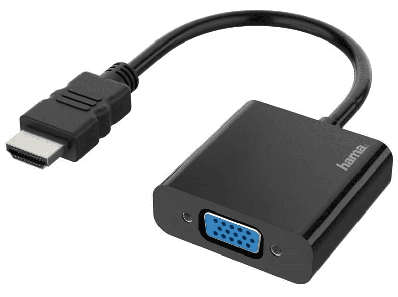 Hama 00200343 Full HD HDMI VGA Negro