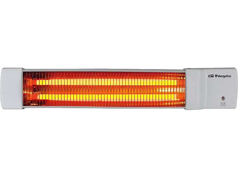 Orbegozo BB 5002 Potencia 1200W 2 barras de cuarzo  Instalación en pared