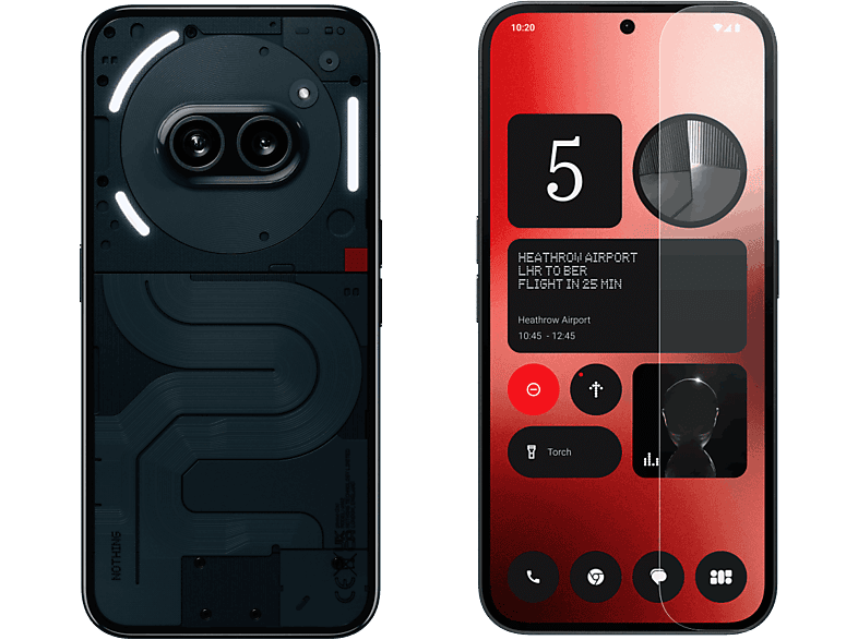 Nothing Phone (2a) Negro 128GB 8GB RAM 6.7 MediaTek Dimensity 7200 Pro 5000 mAh Android