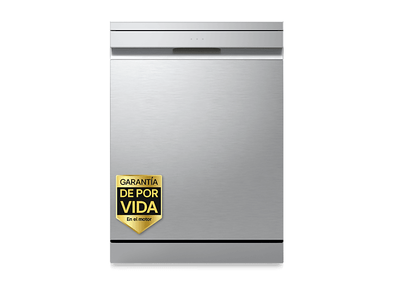 LG DF375HVS 14 servicios 10 programas 60 cm LED táctil Tercera bandeja TrueSteam™ QuadWash™ Inox antihuellas