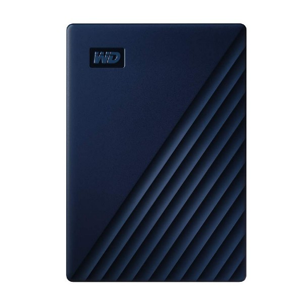 WD My Passport para Mac Portátil USB-C y USB-A Time Machine Con Contraseña Azul