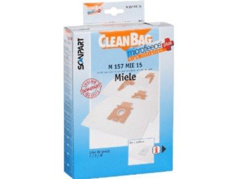 Scanpart M 157 MIE 15 TYP F-J-M compatible con aspiradores Miele