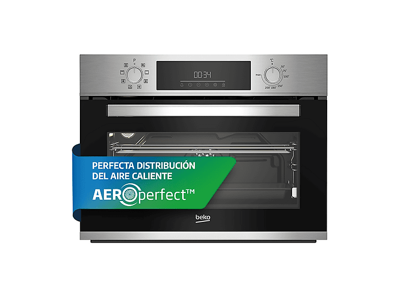 Beko BBCM12300X Multifunción Limpieza por vapor 48 l 59.4 cm Inox