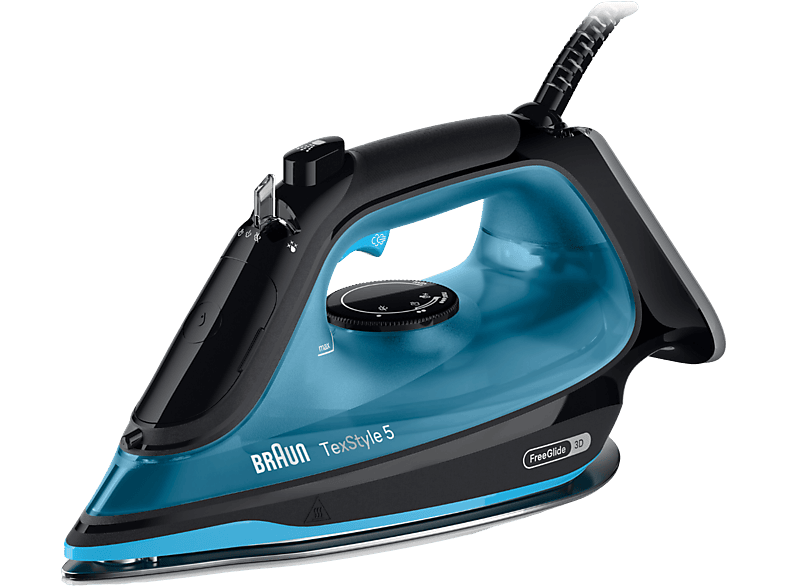 Braun TexStyle 5 SI5256BL 210 g/min 300 ml Suela SuperCermaic Calentamiento rápido Azul
