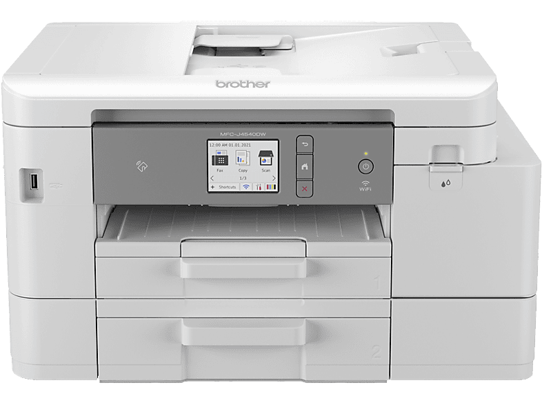 Brother MFCJ4540DWXL Inyección de tinta 35ppm USB NFC Ethernet USB Wi-Fi Gris