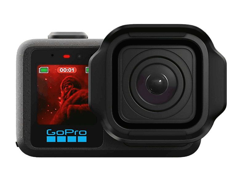 GoPro MISSION 1 PRO 8K (16:9) a 30/25/24 fps 5h Autonomía 50 MP Sumergible 20m F2,8 4 Micrófonos WiFi Negro