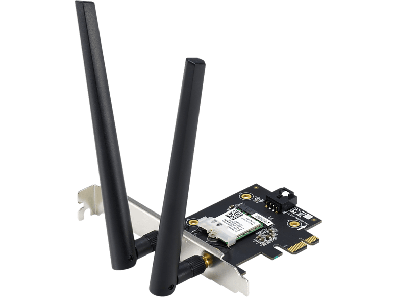 Asus PCE-AX1800 PCI Wi-Fi 6 Doble banda BT 5.2 Seguridad red WPA3 OFDMA MU-MIMO Negro