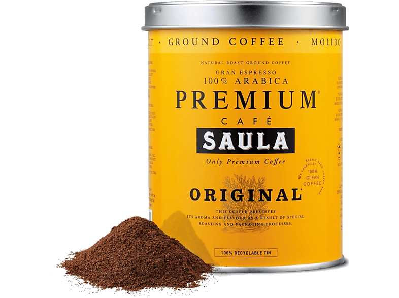 Saula Gran Espresso Premium Original Arábica Intenso 250g Colombia