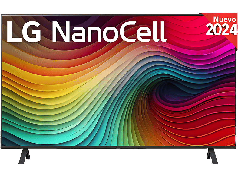 LG 43NANO82T6B UHD 4K Procesador Inteligente 4K α5 Gen7 Smart TV DVB-T2 (H.265) Negro