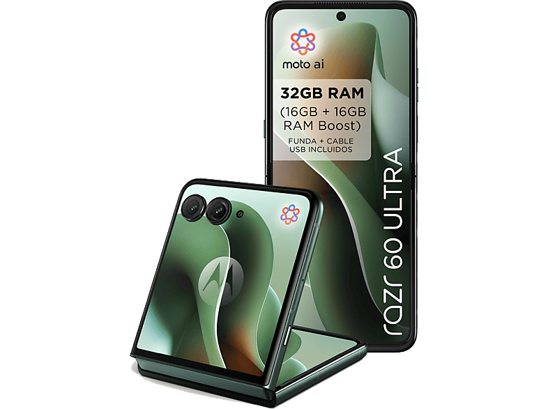 motorola razr 60 ultra Scarab 512 GB 16 GB RAM 7 AMOLED Snapdragon® 8 Elite Mobile Platform 4700 mAh